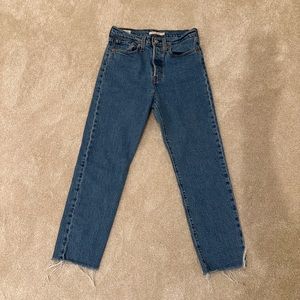 Levi’s wedgie straight jeans